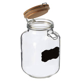 Grocer Medium Storage Jar With Pine Wood Lid