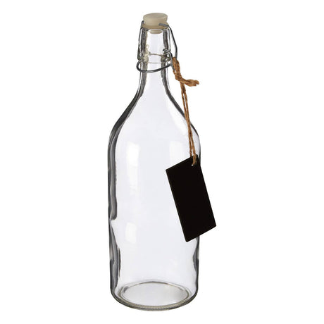 Grocer Storage Bottle With Pine Wood Lid
