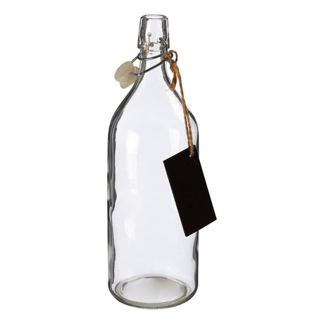Grocer Storage Bottle With Pine Wood Lid
