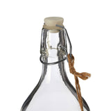Grocer Storage Bottle With Pine Wood Lid