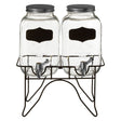 Grocer Glass Dispenser Jars