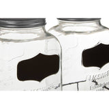 Grocer Glass Dispenser Jars