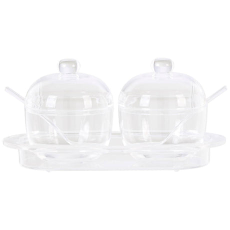 Gozo Set Of 2 Condiment Containers