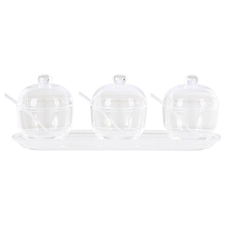 Gozo Set Of 3 Condiment Containers
