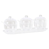 Gozo Set Of 3 Condiment Containers