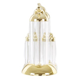 Gozo Transparent And Gold 4Pc Condiments Set