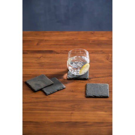 Slate Square Coasters - Set Of 4