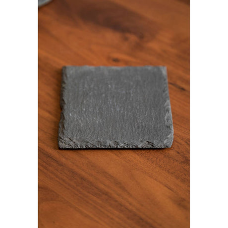 Slate Square Coasters - Set Of 4