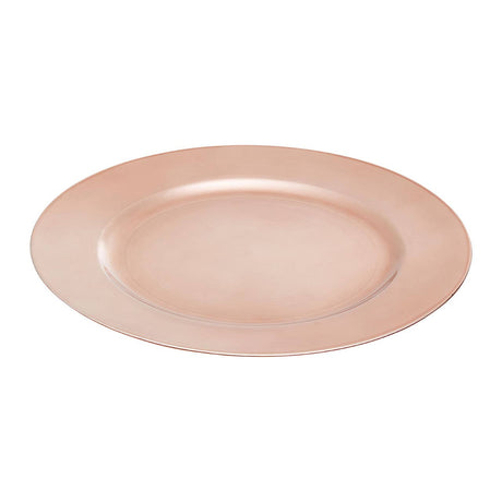 Rose Gold Charger Plate