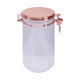 Gozo Canister With Copper Lid - 1.1Ltr