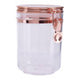 Gozo Canister With Copper Lid - 0.8Ltr