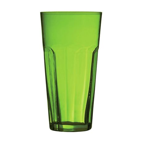 American Diner Green Glass Tumbler