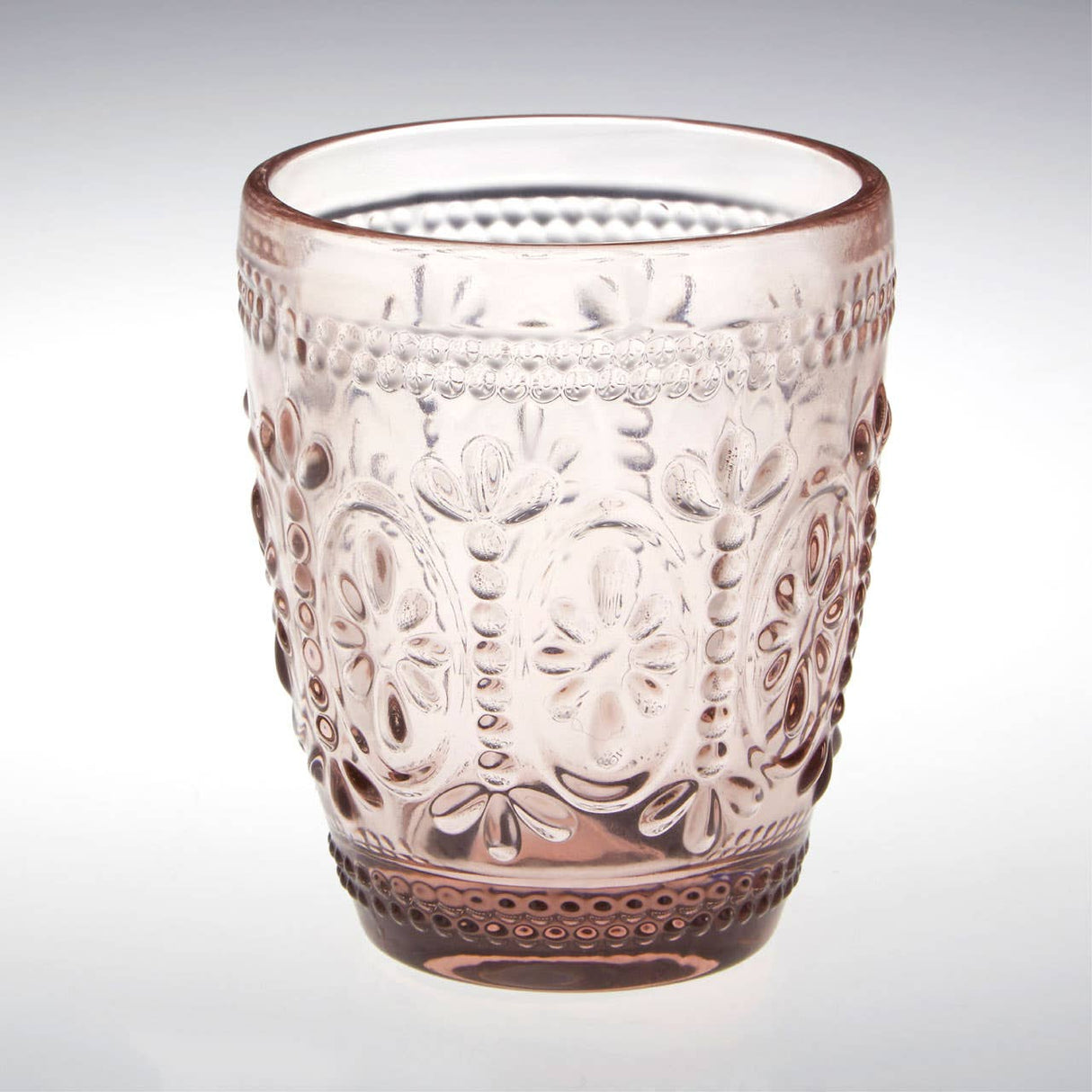 Fleur Glass Tumblers - Set Of 4