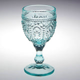 Fleur 2 Pink And 2 Blue Glasses - Set Of 4