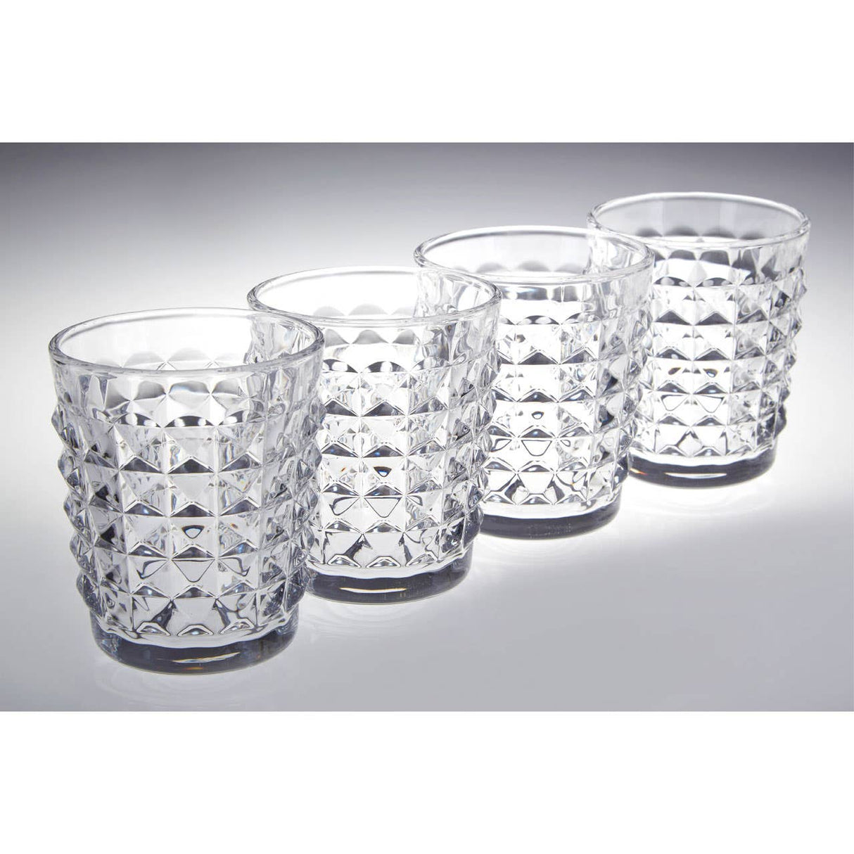 Pyramid Tumblers - Set Of 4