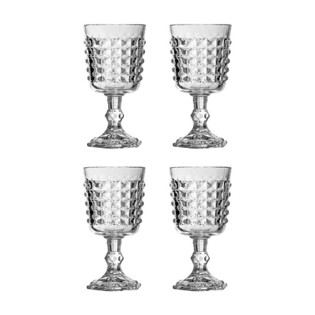 Pyramid Wine Goblets - Set Of 4
