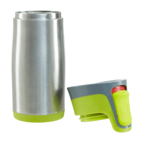 Contigo Aria Grey And Green Autoseal Mug - 300Ml