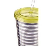 Mimo Stripe Drinks Cup – 450Ml