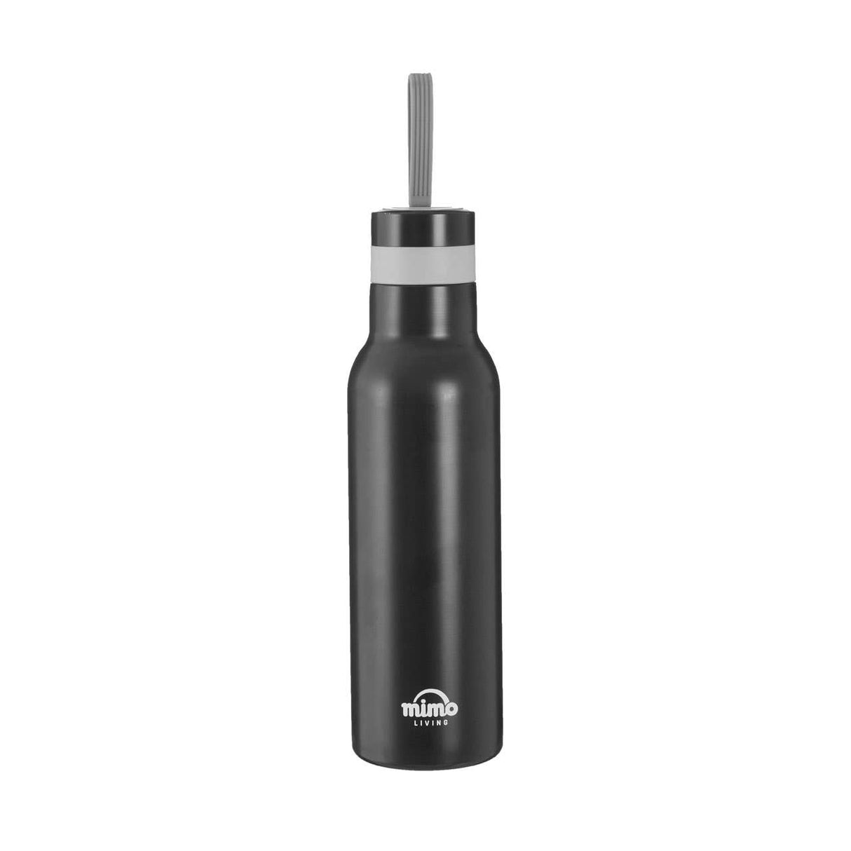 Mimo Grey Matte Sports Bottle – 500Ml