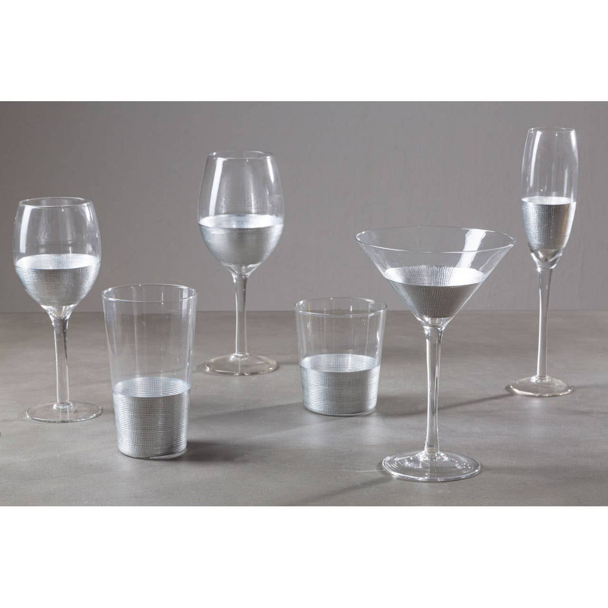 Apollo High Ball Glasses - Set Of 4