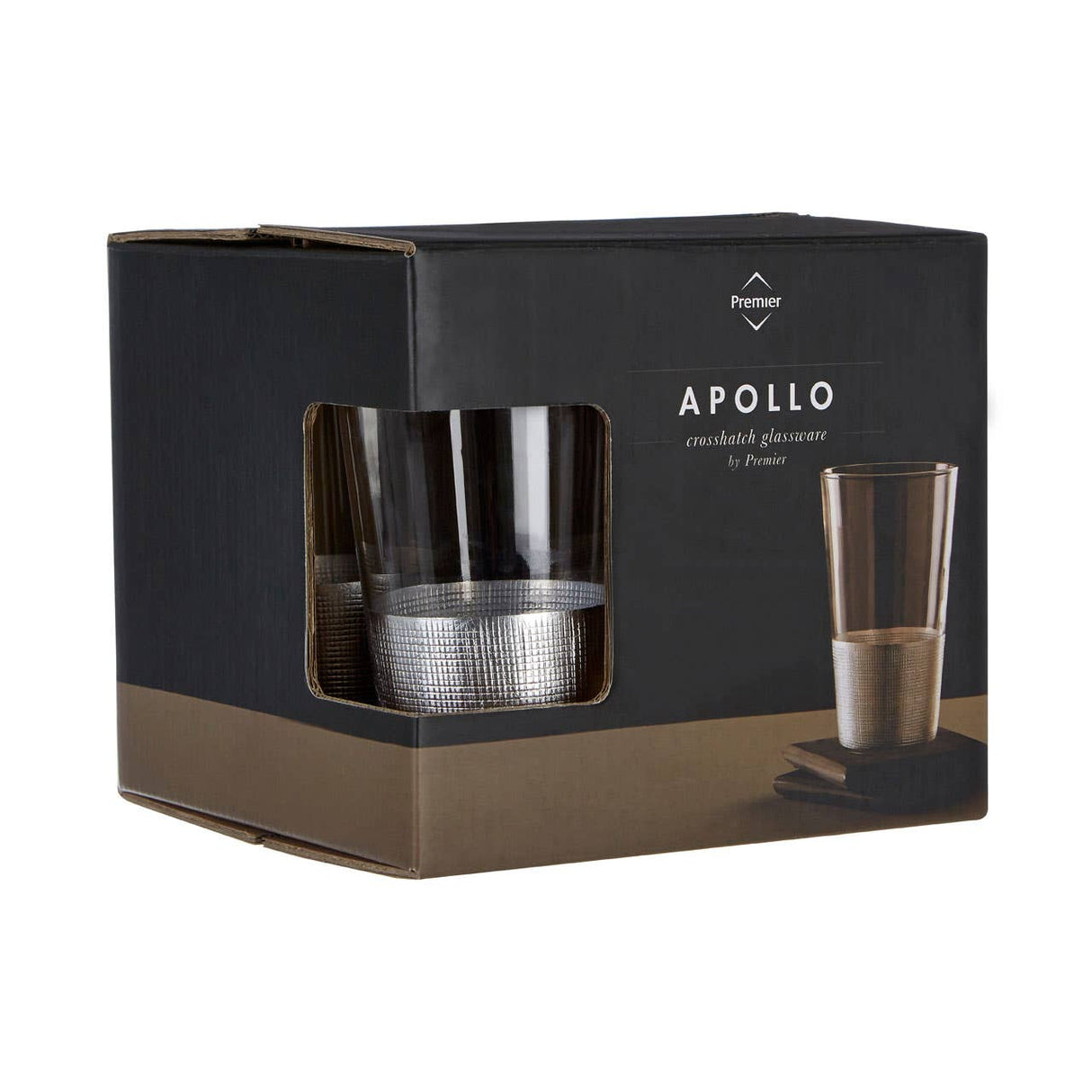 Apollo High Ball Glasses - Set Of 4
