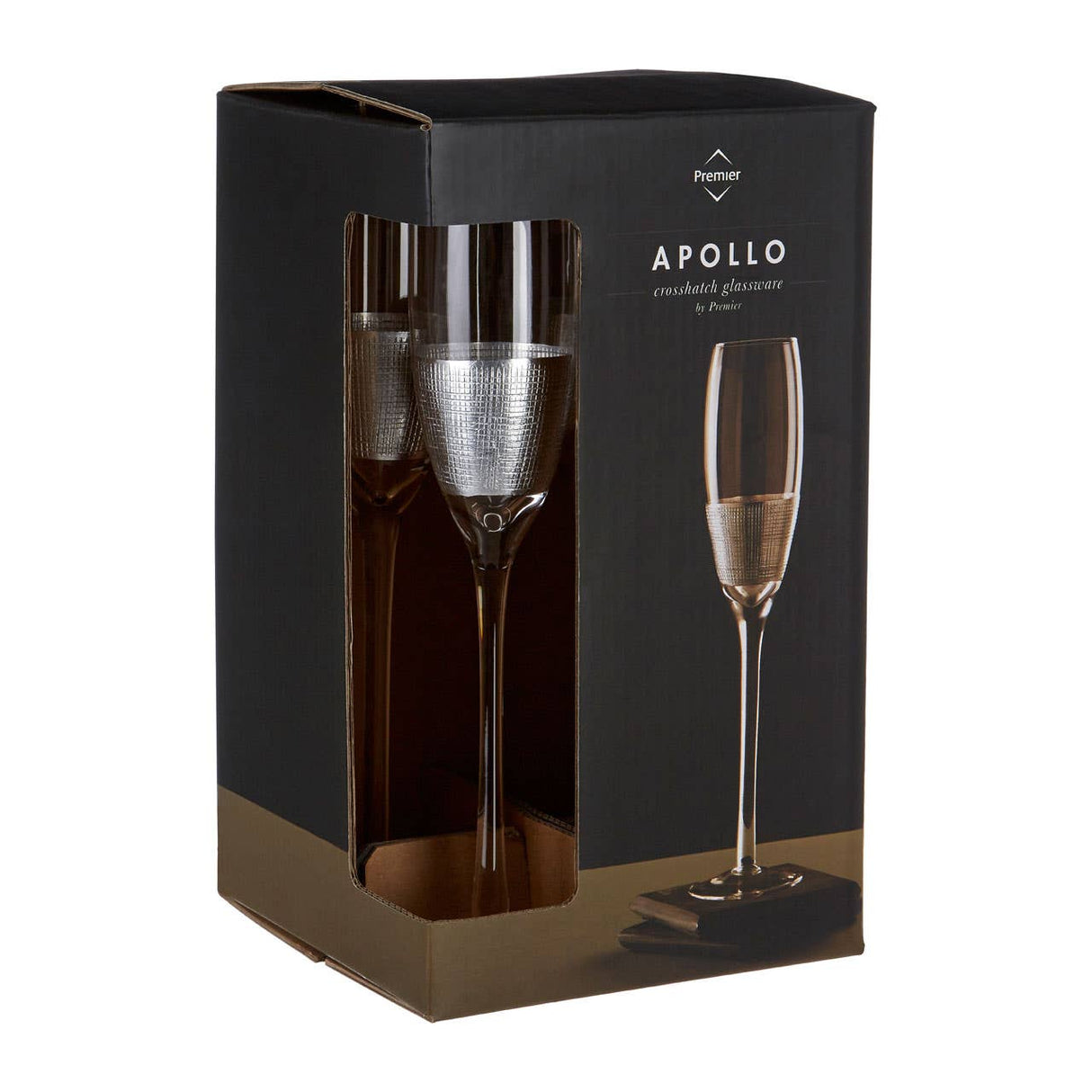 Apollo Champagne Glasses - Set Of 4
