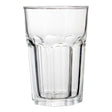 Set Of 4 Luxor Clear Glass Tumblers - 500Ml