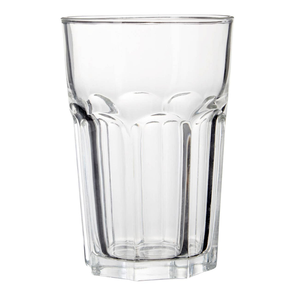 Set Of 4 Luxor Clear Glass Tumblers - 500Ml