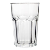 Set Of 4 Luxor Clear Glass Tumblers - 500Ml