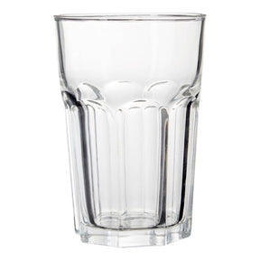 Set Of 4 Luxor Clear Glass Tumblers - 500Ml
