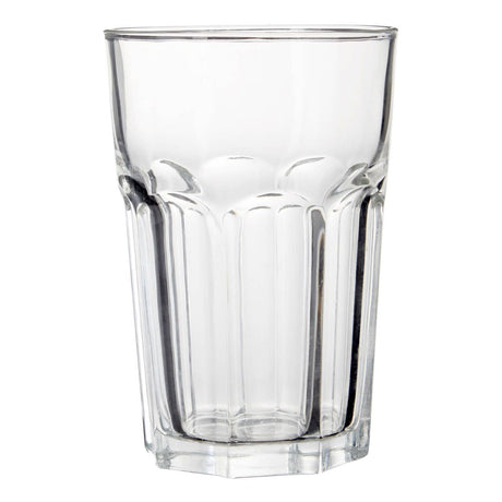 Set Of 4 Luxor Clear Glass Tumblers - 500Ml
