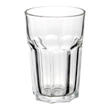Set Of 4 Luxor Clear Glass Tumblers - 500Ml