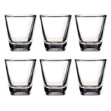 Euri Clear Shot Set Of 6 Glasses 25Ml