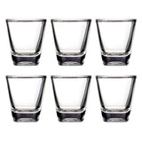Euri Clear Shot Set Of 6 Glasses 25Ml