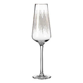 Deco Champagne Glasses - Set Of 4