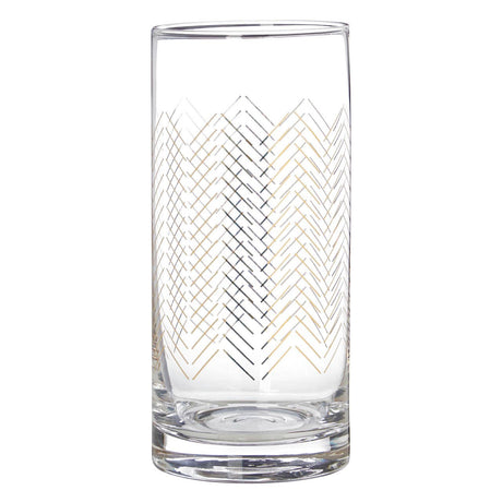 Jazz Highball Glasses - Set Of 4