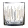 Deco Tumbler Glasses - Set Of 4