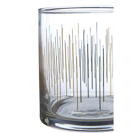 Deco Tumbler Glasses - Set Of 4