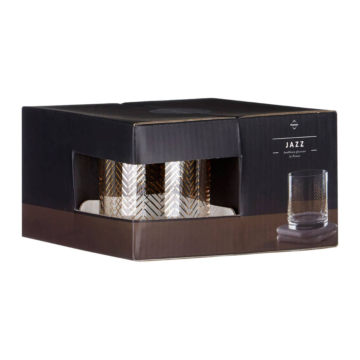 Jazz Tumbler Glasses - Set Of 4