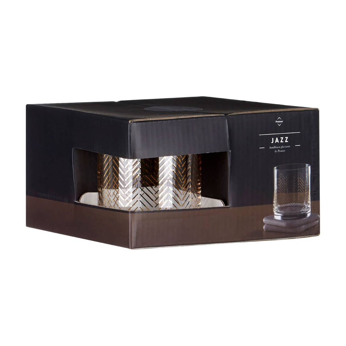 Jazz Tumbler Glasses - Set Of 4