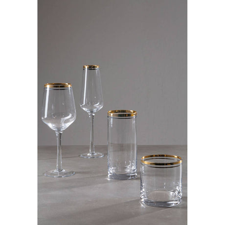 Charleston Champagne Glasses - Set Of 4