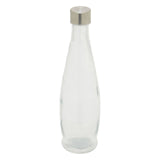 Clear Glass Bottle With Metal Lid 1.0 Ltr