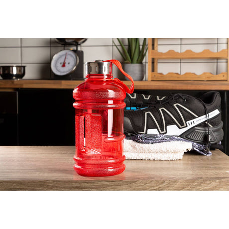 Red 1000Ml Sports Drinking Bottle