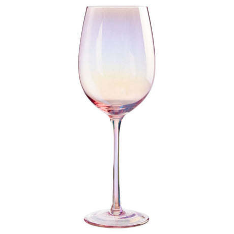 Frosted Deco Set Of 4 Wine Glasses