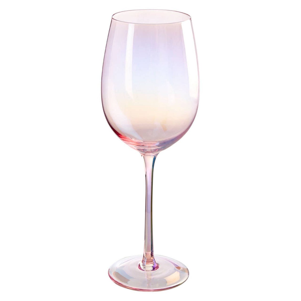 Frosted Deco Set Of 4 Wine Glasses