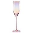 Frosted Deco Set Of 4 Champagne Glasses