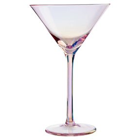 Frosted Deco Set Of Martini Glasses