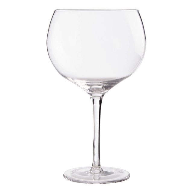 Set Of 2 Clear Gin Glasses
