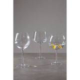 Set Of 2 Clear Gin Glasses
