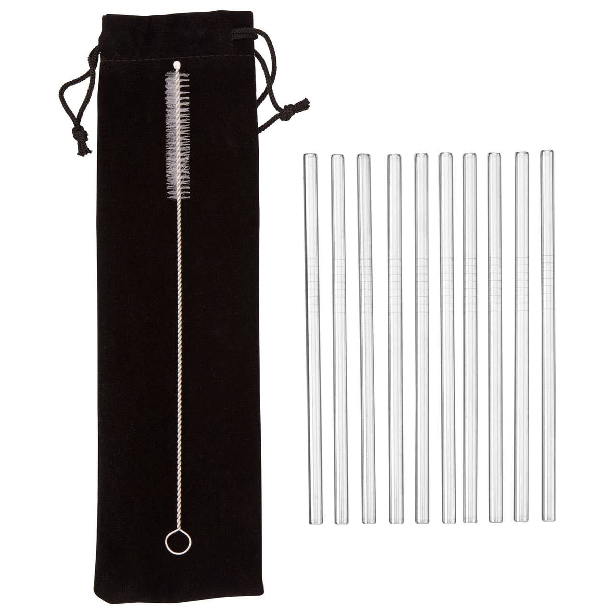Mimo Set Of 10 Short Cocktail Straws